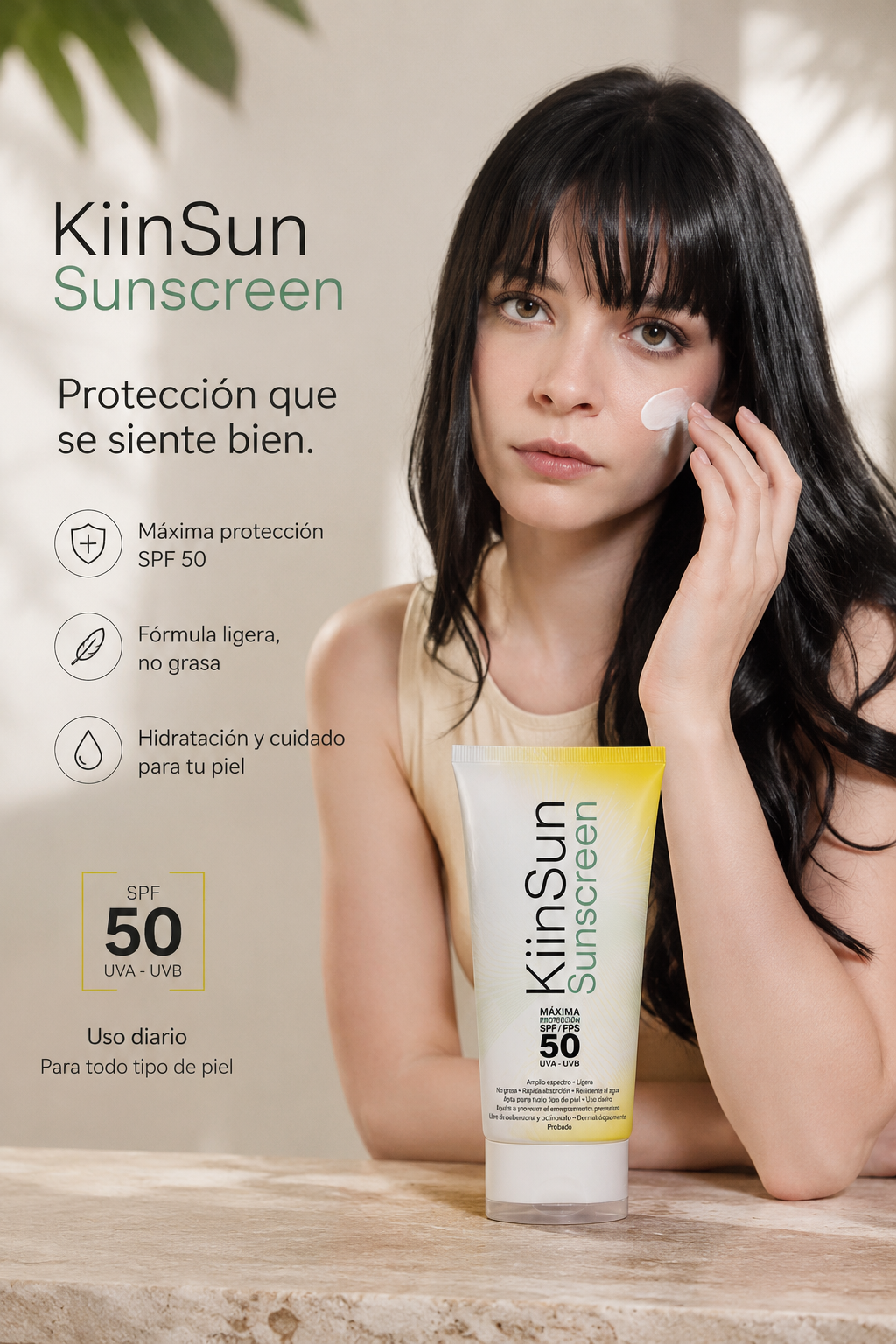 KiinSun Sunscreen - Protección que se siente bien